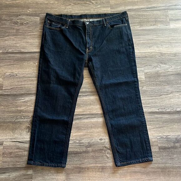 Levi’s 541 Dark Wash Athletic Fit Jeans Size 50x28.5 - Picture 2 of 6